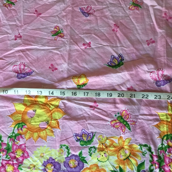 Favric by the yard, Single border apparel fabric girls - Picture 5 of 5